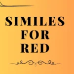 Similes for Red