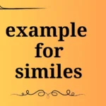 example for similes
