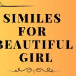 similes for beautiful girl