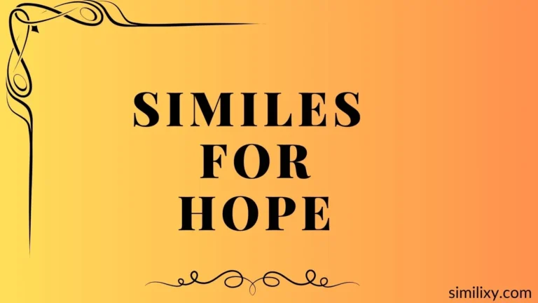 similes for hope