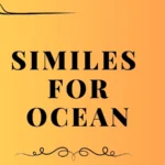 similes for ocean
