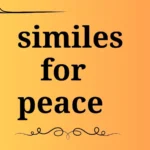 similes for peace