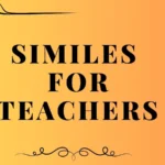 similes for teachers