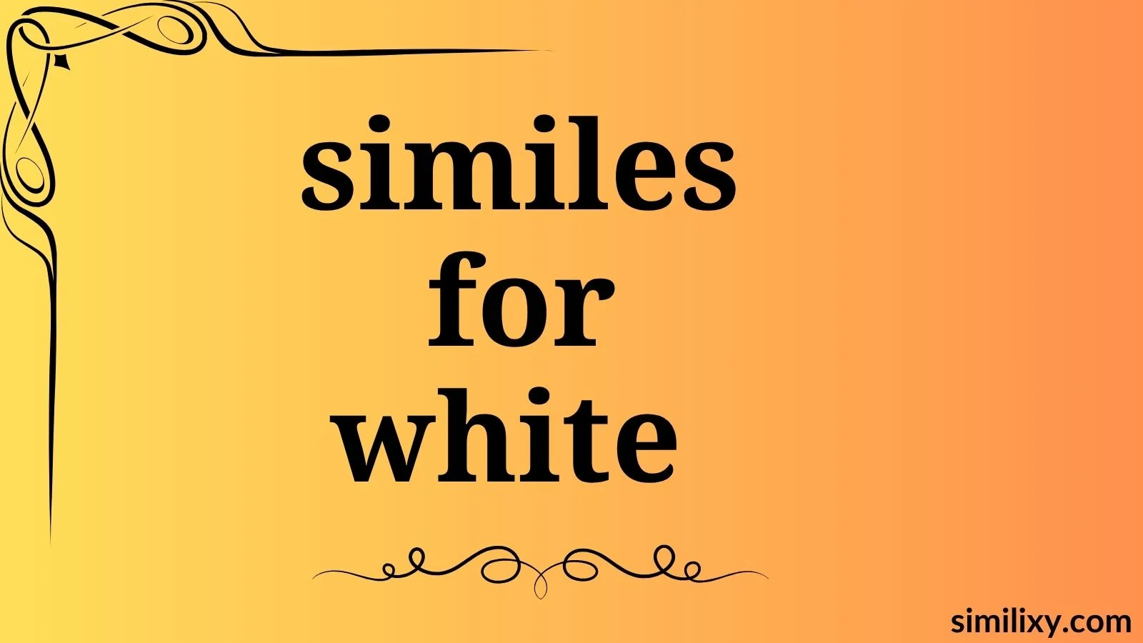 similes for white