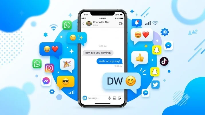 dw meaning in text