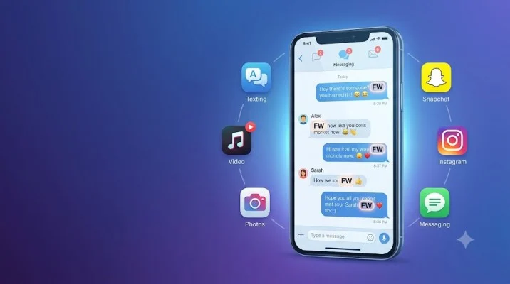 fw meaning in text