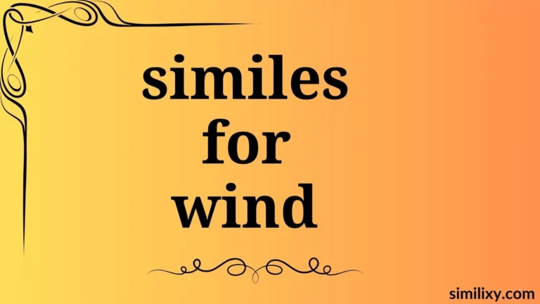 similes for wind