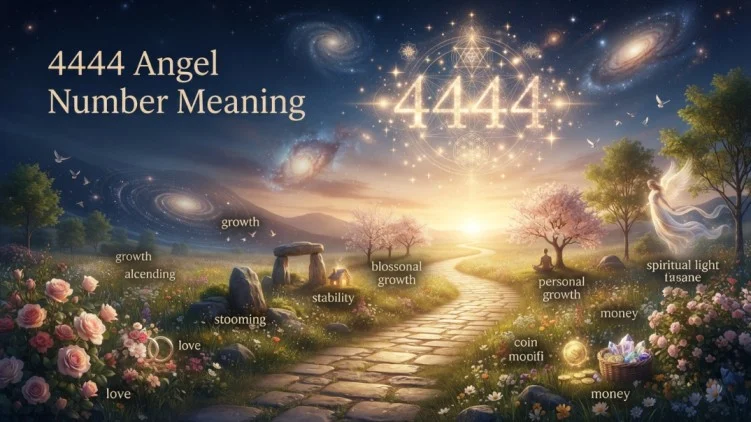 4444 angel number meaning