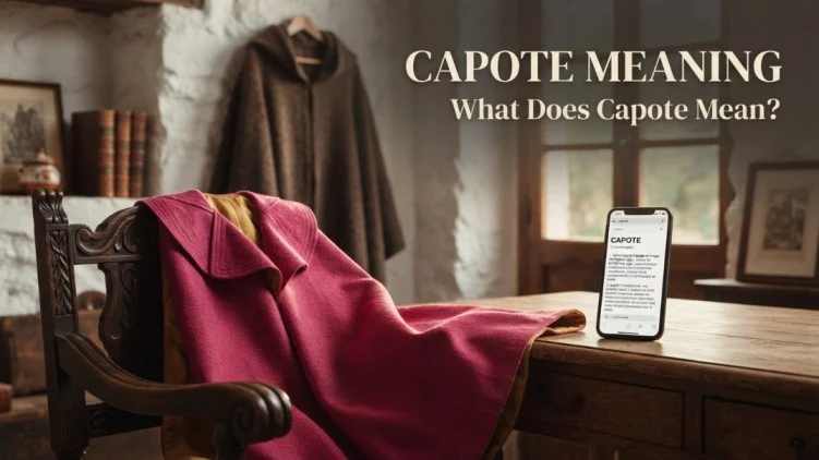 capote meaning