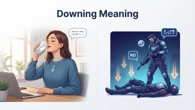 downing meaning