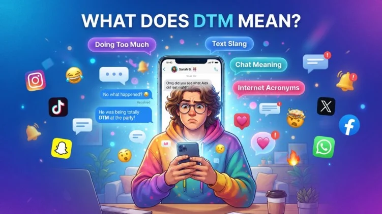 dtm meaning in text