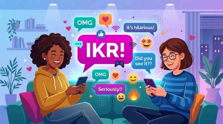 ikr meaning in text