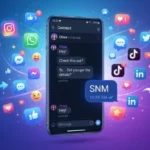 snm meaning in text