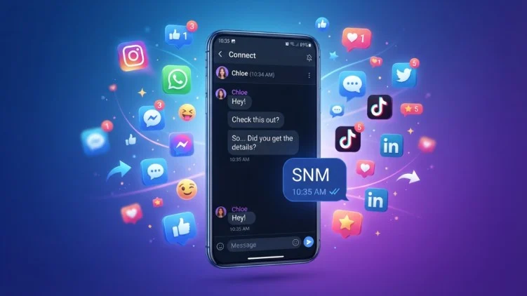 snm meaning in text